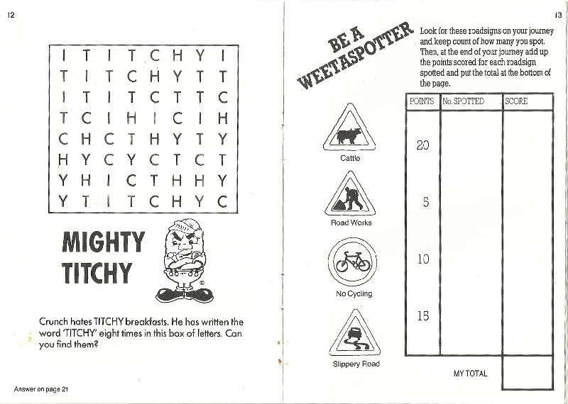 1986 Weetabix Club Quiz Book (8)