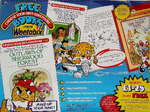 1985 Weetabix Choose your Adventure Books (2)