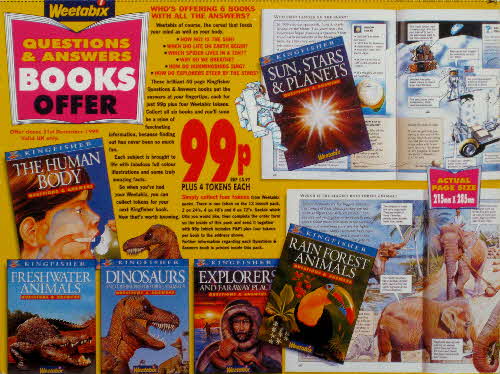 1998 Weetabix Q&A Books (1)
