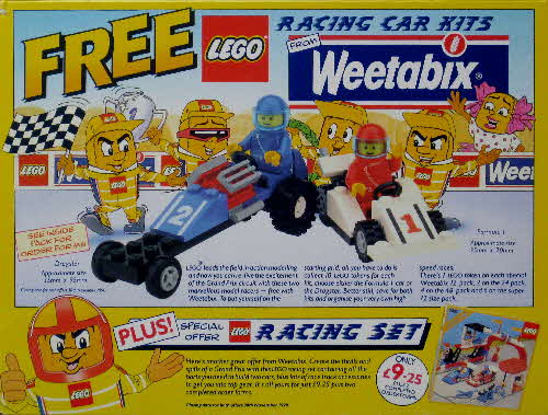 1990 Weetabix Lego Racing Cars1