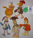 2000 weetabix Chicken Run Soft Toys