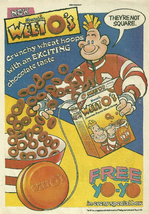 1987 Weetos Yoyo