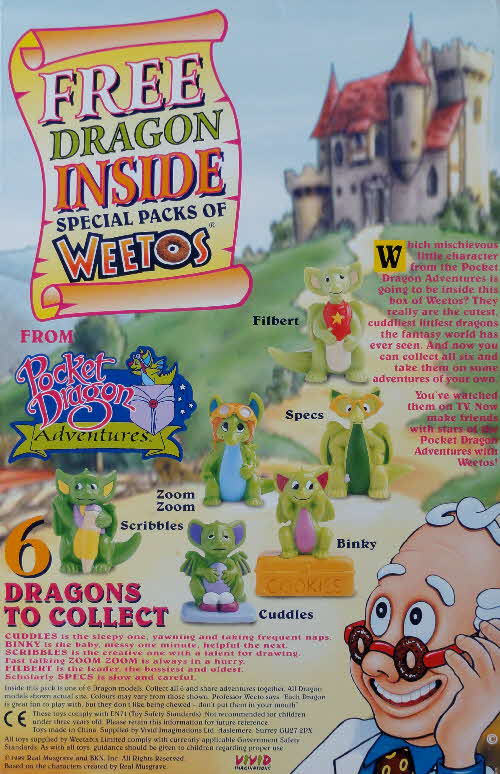 1999 Weetos Pocket Dragon